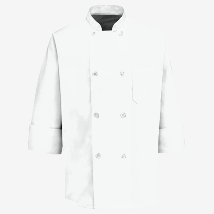 Chef Designs Eight Pearl Button Chef Coat 0403 Eight Pearl Button Chef Coat Thumbnail