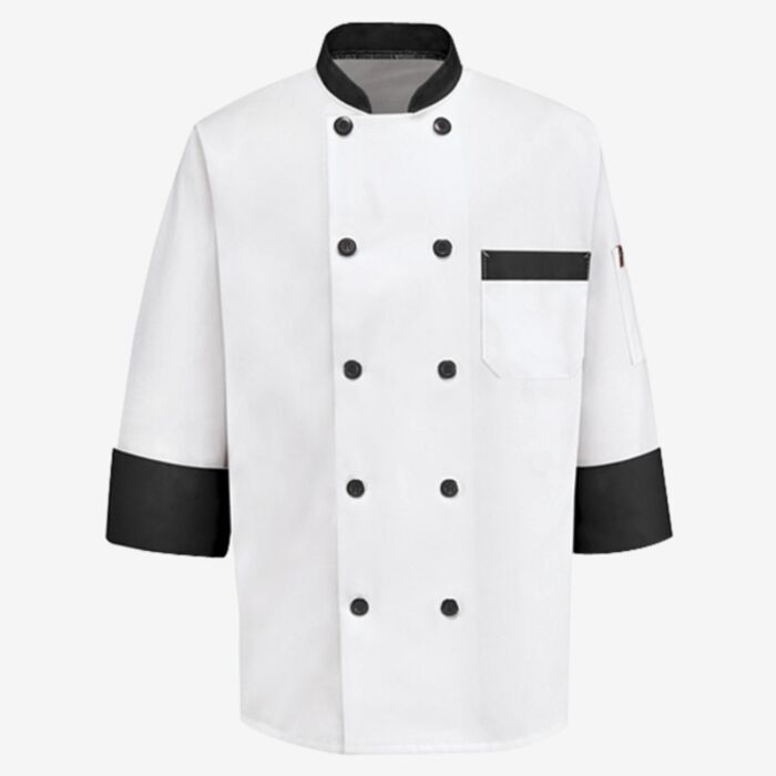 Chef Designs Garnish Chef Coat KT74 Garnish Chef Coat Thumbnail