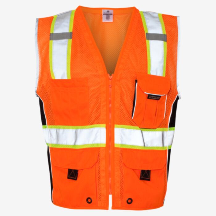 Kishigo Unisex Premium Black Series® Heavy-Duty Vest 1513-1514 Unisex Premium Black Series® Heavy-Duty Vest Thumbnail