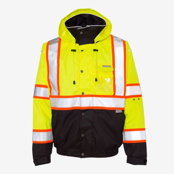 Kishigo Unisex Premium Brilliant Series® Bomber Jacket JS119-120 Unisex Premium Brilliant Series® Bomber Jacket Thumbnail
