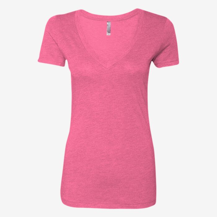 Next Level Apparel Women’s Triblend Deep V-Neck T-Shirt 6740 Women’s Triblend Deep V-Neck T-Shirt Thumbnail