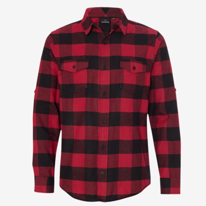 Burnside Men's Yarn-Dyed Flannel Shirt 8210 Men's Yarn-Dyed Flannel Shirt Thumbnail