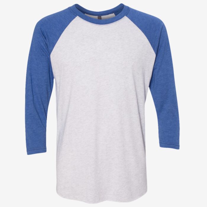 Next Level Apparel Unisex Triblend Three-Quarter Raglan T-Shirt 6051 Unisex Triblend Three-Quarter Raglan T-Shirt Thumbnail