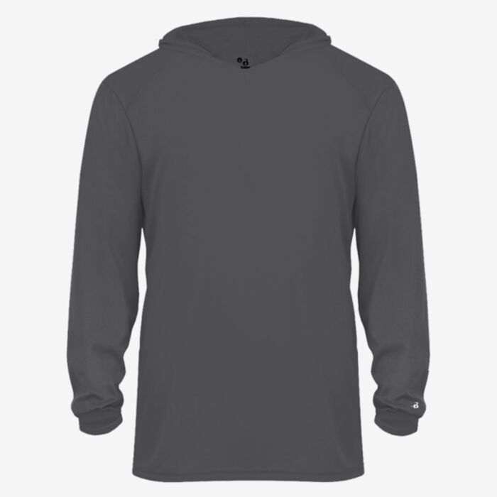 Badger Youth B-Core Long Sleeve Hooded T-Shirt 2105 Youth B-Core Long Sleeve Hooded T-Shirt Thumbnail