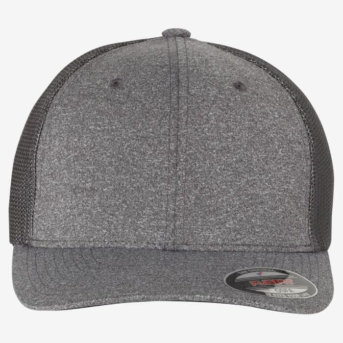 Flexfit by Yupoong Mélange Trucker Cap 6311 Mélange Trucker Cap Thumbnail