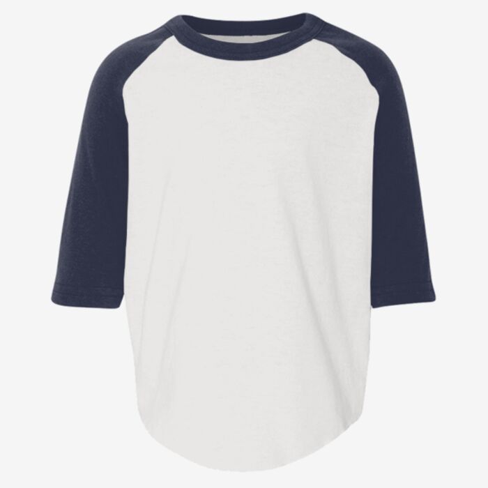 Augusta Sportswear Toddler Three-Quarter Sleeve Baseball Jersey 422 Toddler Three-Quarter Sleeve Baseball Jersey Thumbnail