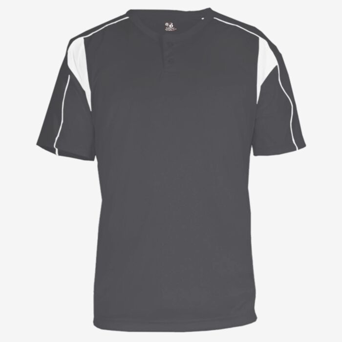 Alleson Athletic Men's B-Core Pro Placket Jersey 7937 Men's B-Core Pro Placket Jersey Thumbnail