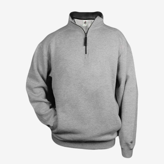 Badger Men's Quarter-Zip Sweatshirt 1286 Men's Quarter-Zip Sweatshirt Thumbnail