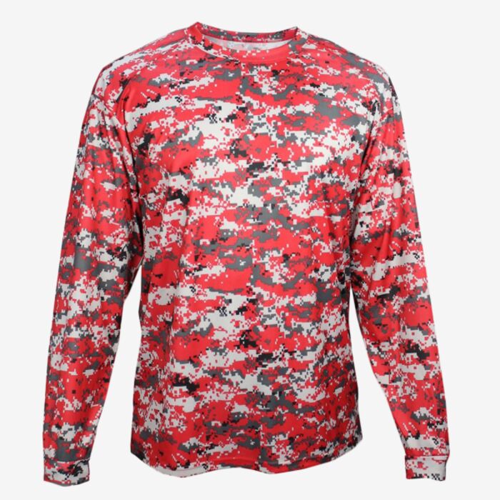 Badger Youth Digital Camo Long Sleeve T-Shirt 2184 Youth Digital Camo Long Sleeve T-Shirt Thumbnail