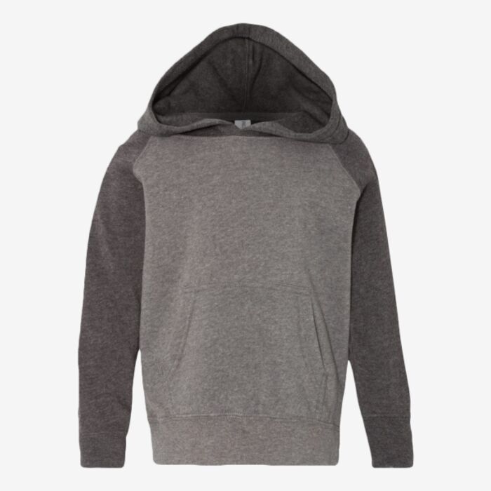 Independent Trading Co. Toddler Special Blend Hooded Raglan Sweatshirt PRM10TSB Toddler Special Blend Hooded Raglan Sweatshirt Thumbnail