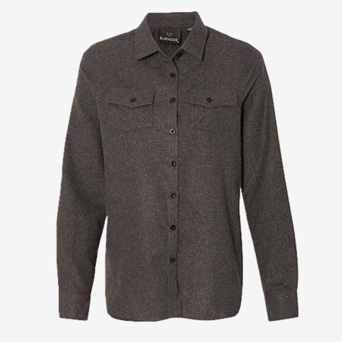 Burnside Women's Solid Flannel Shirt 5200 Women's Solid Flannel Shirt Thumbnail