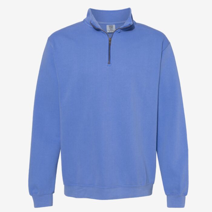 Comfort Colors Unisex Garment-Dyed Quarter-Zip Sweatshirt 1580 Unisex Garment-Dyed Quarter-Zip Sweatshirt Thumbnail