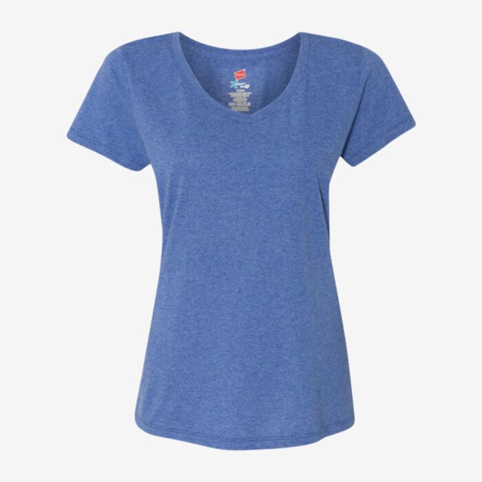 Hanes Women's Perfect-T Triblend V-Neck T-Shirt 42VT Women's Perfect-T Triblend V-Neck T-Shirt Thumbnail