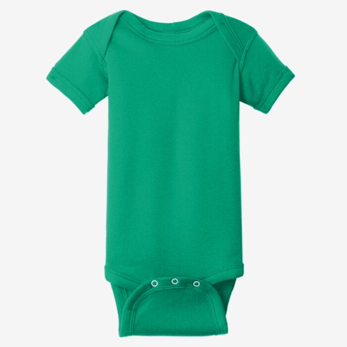 Rabbit Skins Infant Short Sleeve Baby Rib Bodysuit RS4400 Infant Short Sleeve Baby Rib Bodysuit Thumbnail