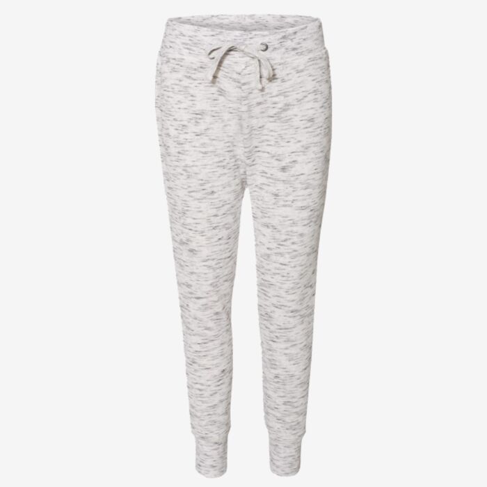 J. America Women’s Mélange Fleece Joggers 8675 Women’s Mélange Fleece Joggers Thumbnail