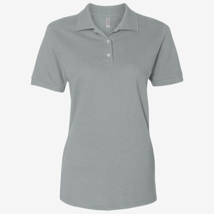 Jerzees Women's 100% Ring-Spun Cotton Piqué Polo 443W Women's 100% Ring-Spun Cotton Piqué Polo Thumbnail