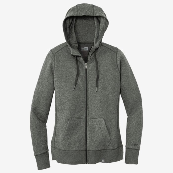 New Era Women's French Terry Full Zip Hoodie LNEA502 Women's French Terry Full Zip Hoodie Thumbnail