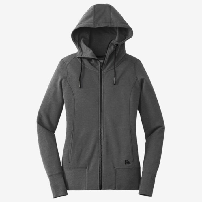 New Era Women's Tri Blend Fleece Full Zip Hoodie LNEA511 Women's Tri Blend Fleece Full Zip Hoodie Thumbnail