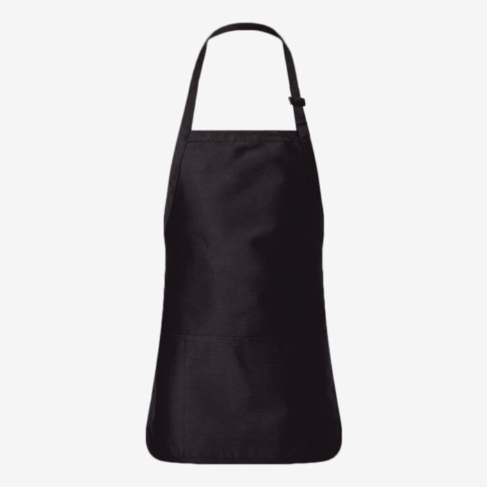 Q-Tees Full-Length Apron with Pouch Pocket Q4250 Full-Length Apron with Pouch Pocket Thumbnail