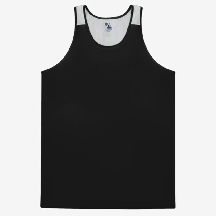 Alleson Athletic Men's Ventback Singlet Tank Top 8668 Men's Ventback Singlet Tank Top Thumbnail