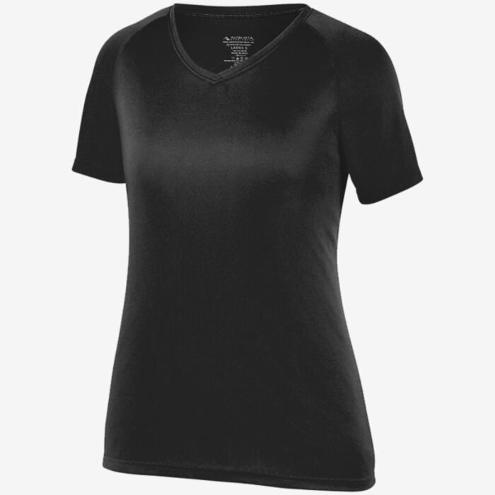 Augusta Sportswear Girls' Attain Wicking V-Neck T-Shirt 2793 Girls' Attain Wicking V-Neck T-Shirt Thumbnail