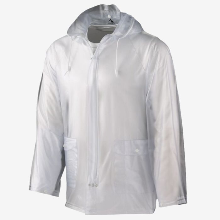 Augusta Sportswear Men's Clear Hooded Rain Jacket 3160 Men's Clear Hooded Rain Jacket Thumbnail