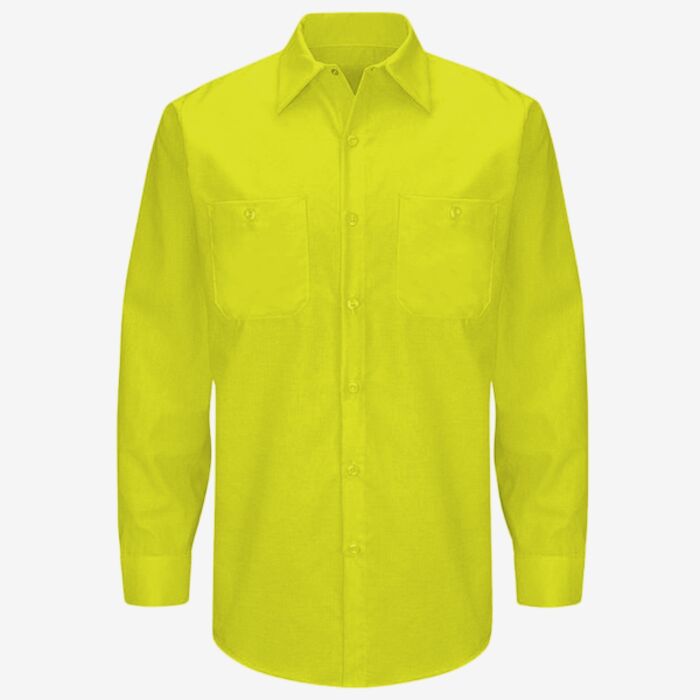 Red Kap Men's Enhanced & Hi-Visibility Long Sleeve Work Shirt SY14 Men's Enhanced & Hi-Visibility Long Sleeve Work Shirt Thumbnail