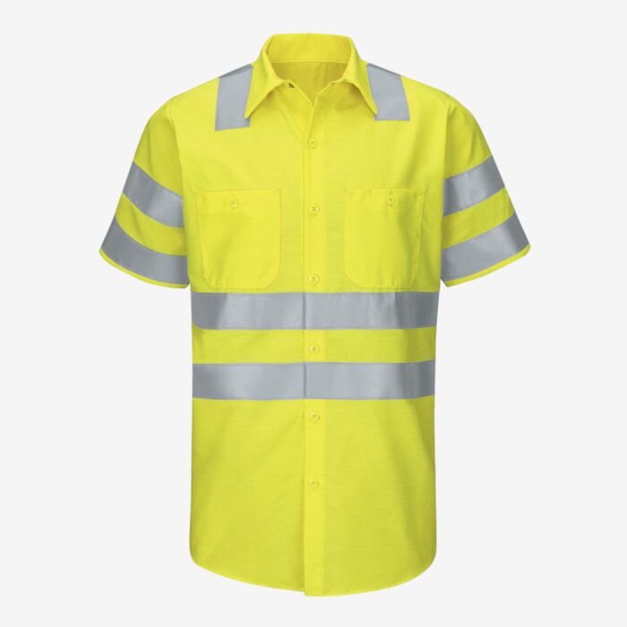 Red Kap Men's Tall Enhanced & Hi-Visibility Work Shirt SY24T Men's Tall Enhanced & Hi-Visibility Work Shirt Thumbnail