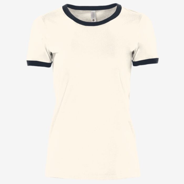 Next Level Apparel Women's Ringer Tee 3904 Women's Ringer Tee Thumbnail