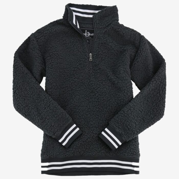 Boxercraft Unisex Varsity Sherpa Quarter-Zip Pullover Q20 Unisex Varsity Sherpa Quarter-Zip Pullover Thumbnail