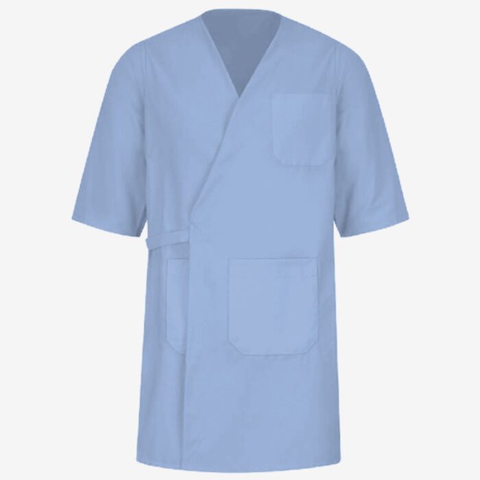 Red Kap Men's Collarless Butcher Wrap WP10 Men's Collarless Butcher Wrap Thumbnail