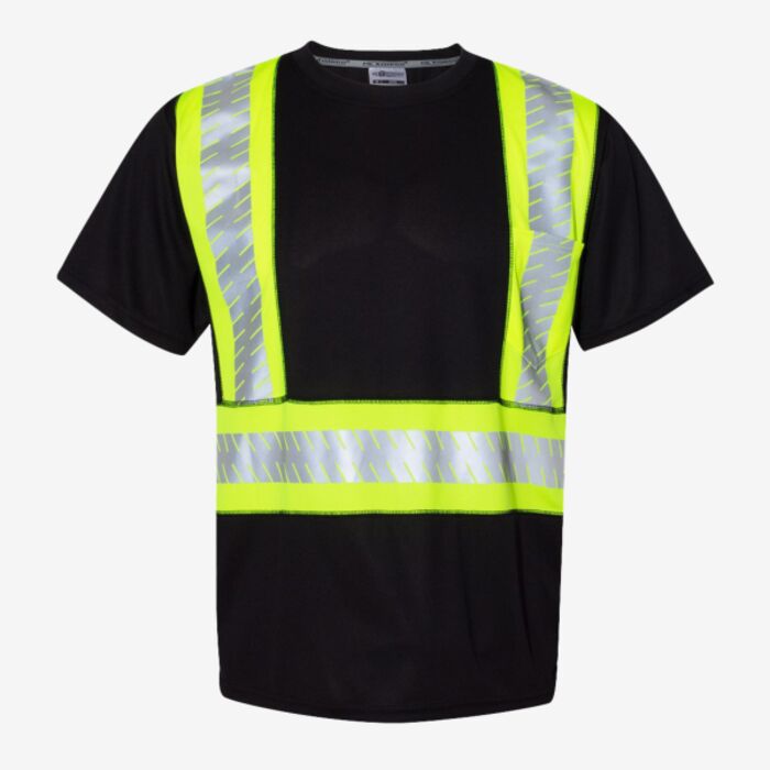 Kishigo Unisex EV Series® Enhanced Visibility Contrast Pocket T-Shirt B200-204 Unisex EV Series® Enhanced Visibility Contrast Pocket T-Shirt Thumbnail