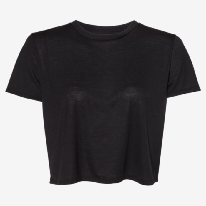 Bella + Canvas Women’s Flowy Crop Tee 8882 Women’s Flowy Crop Tee Thumbnail