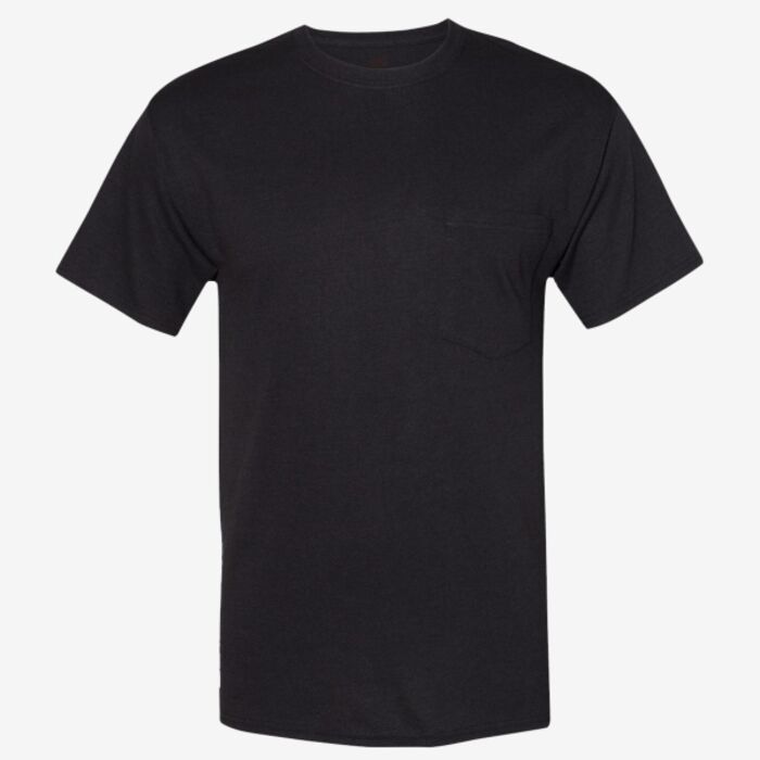 Hanes Unisex Workwear Pocket T-Shirt W110 Unisex Workwear Pocket T-Shirt Thumbnail
