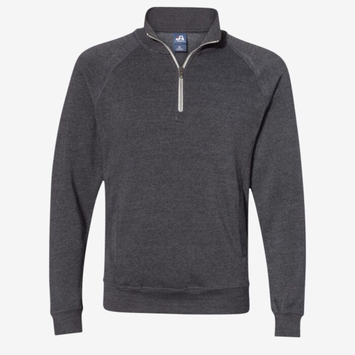 J. America Men's Triblend Quarter-Zip Sweatshirt 8869 Men's Triblend Quarter-Zip Sweatshirt Thumbnail