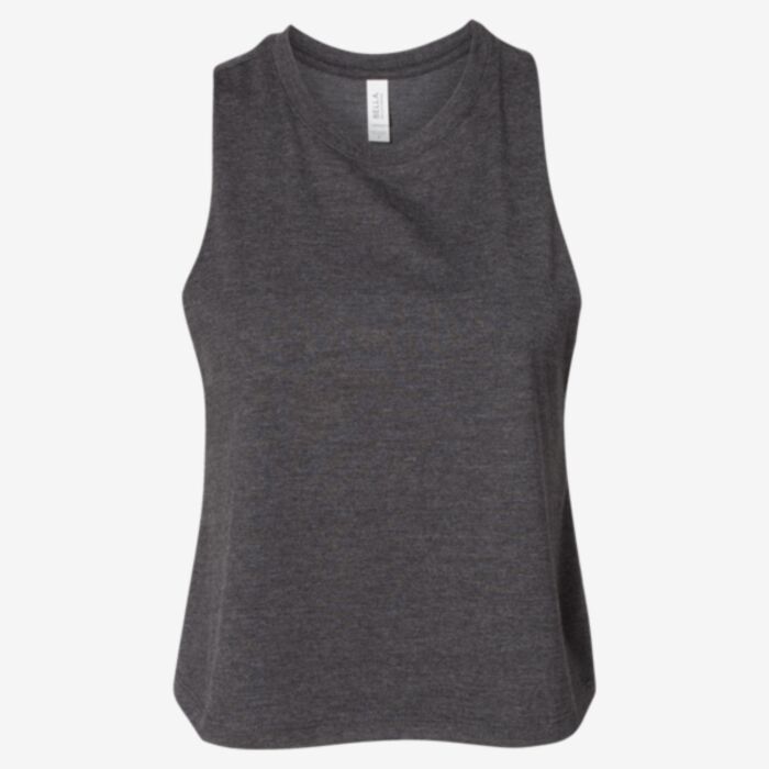 Bella + Canvas Women's Racerback Crop Tank 6682 Women's Racerback Crop Tank Thumbnail