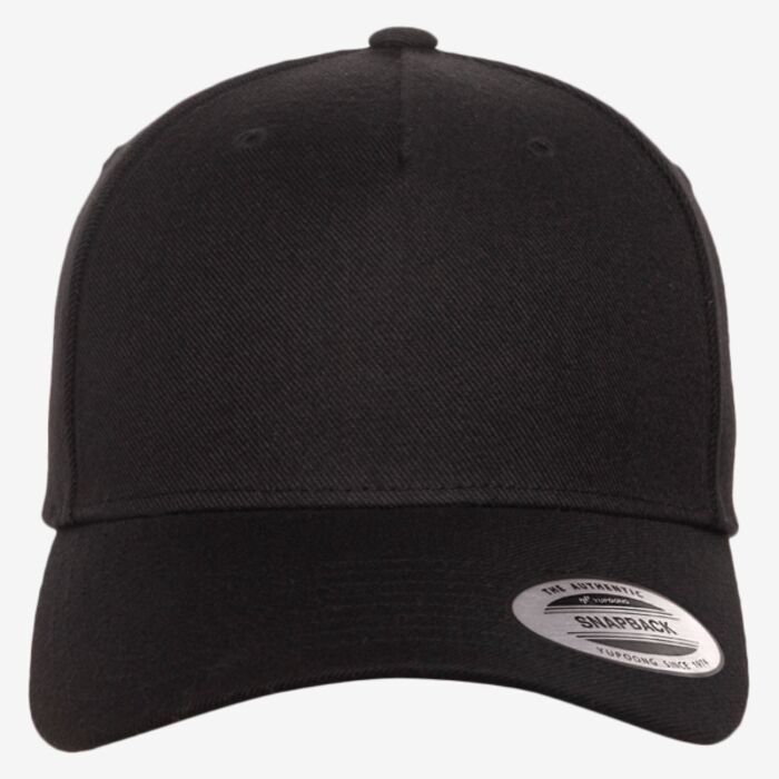 YP Classics Premium Five-Panel Curved Bill Snapback Cap 5789M Premium Five-Panel Curved Bill Snapback Cap Thumbnail