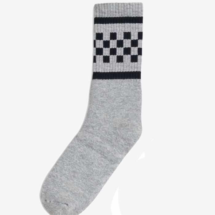 USA-Made Checkered Crew Socks Thumbnail