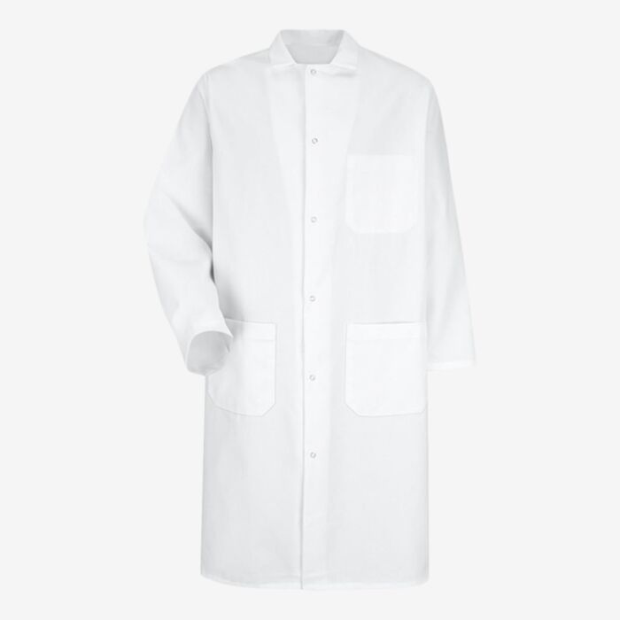 Red Kap Unisex Gripper - Front Butcher Frock - Interior Chest Pocket 4004 Unisex Gripper - Front Butcher Frock - Interior Chest Pocket Thumbnail