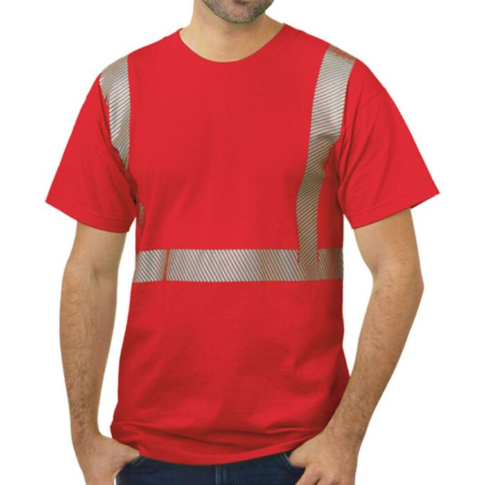 Bayside Unisex USA-Made Hi-Visibility Comfort Trim T-Shirt 3700 Unisex USA-Made Hi-Visibility Comfort Trim T-Shirt Thumbnail
