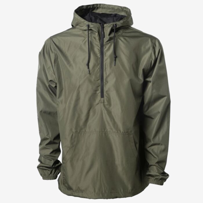 Independent Trading Co. Unisex Lightweight Quarter-Zip Windbreaker Pullover Jacket EXP54LWP Unisex Lightweight Quarter-Zip Windbreaker Pullover Jacket Thumbnail