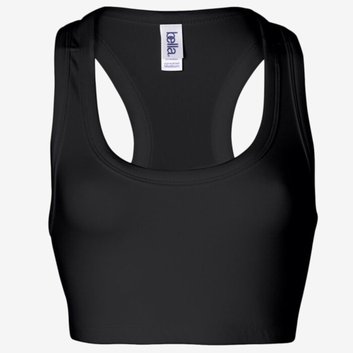 Bella + Canvas Women's Nylon Spandex Sports Bra 970 Women's Nylon Spandex Sports Bra Thumbnail
