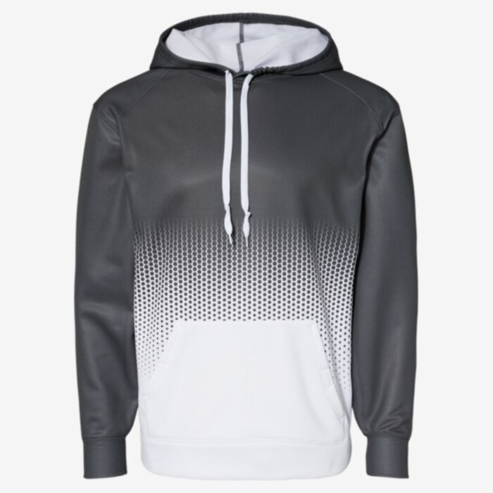 Badger Men's Hex 2.0 Hooded Sweatshirt 1404 Men's Hex 2.0 Hooded Sweatshirt Thumbnail