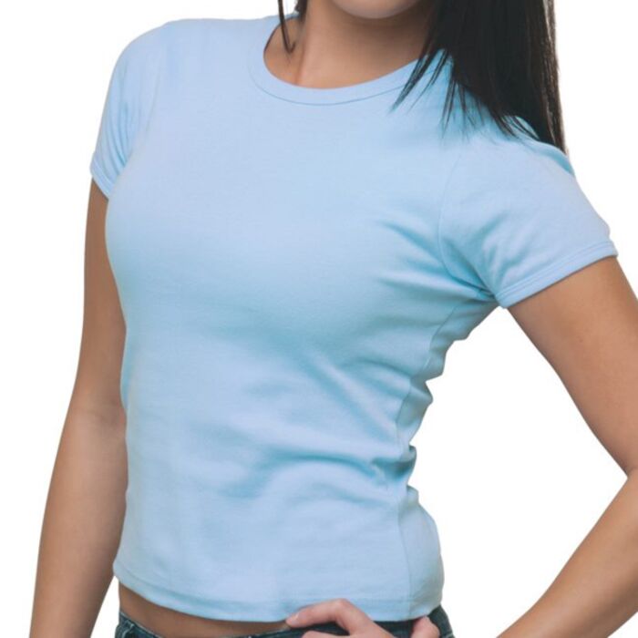 Bayside Women's USA-Made Cap Sleeve T-Shirt 4539 Women's USA-Made Cap Sleeve T-Shirt Thumbnail