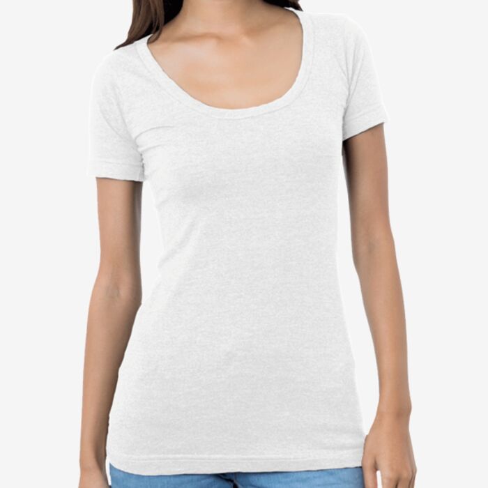 Bayside Women's USA-Made Scoop Neck T-Shirt 3405 Women's USA-Made Scoop Neck T-Shirt Thumbnail