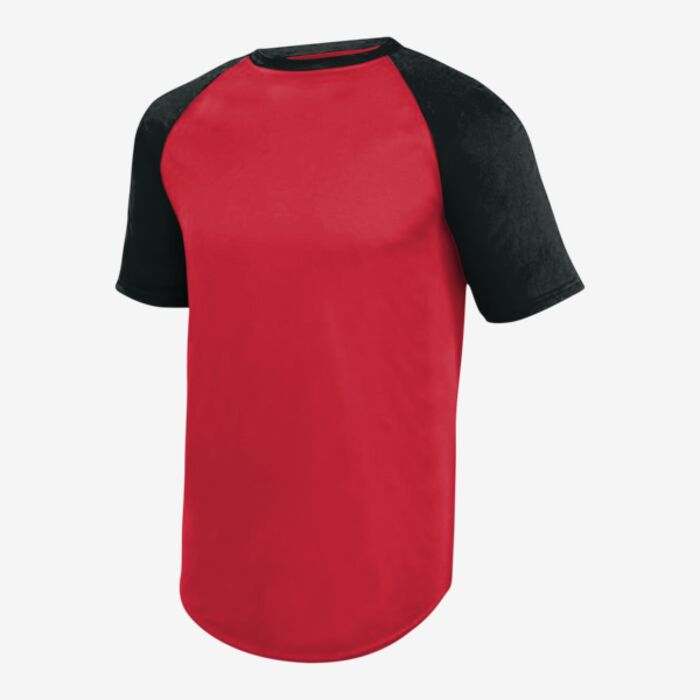 Augusta Sportswear Unisex Wicking Short Sleeve Baseball Jersey 1508 Unisex Wicking Short Sleeve Baseball Jersey Thumbnail