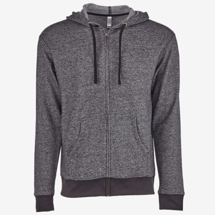 Next Level Apparel Unisex Pacifica Full-Zip Hoodie Sweatshirt 9600 Unisex Pacifica Full-Zip Hoodie Sweatshirt Thumbnail