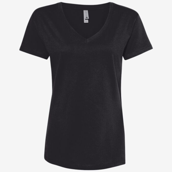 Next Level Apparel Women’s Cotton V-Neck T-Shirt 3940 Women’s Cotton V-Neck T-Shirt Thumbnail