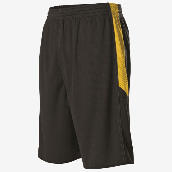 Alleson Athletic Men's Single Ply Reversible Basketball Shorts 589PSP Men's Single Ply Reversible Basketball Shorts Thumbnail
