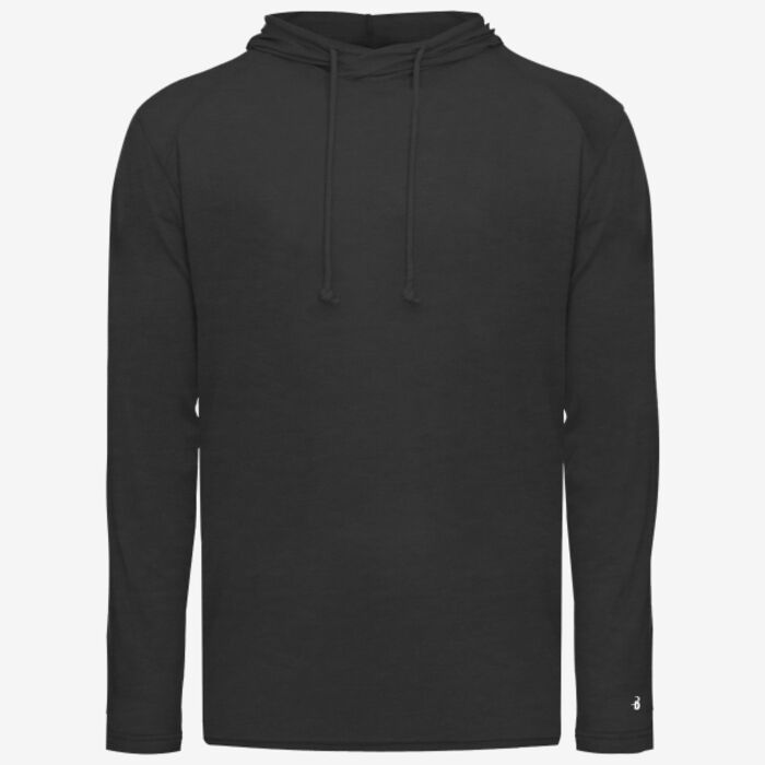 Badger Men's Tri-Blend Surplice Hooded Long Sleeve T-Shirt 4905 Men's Tri-Blend Surplice Hooded Long Sleeve T-Shirt Thumbnail